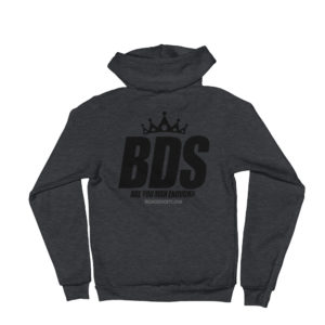 BDS - Hoodie w/ Zipper & Pockets